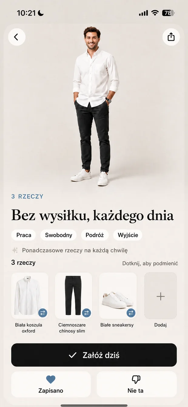 Stylizacja rozpisana rzecz po rzeczy
