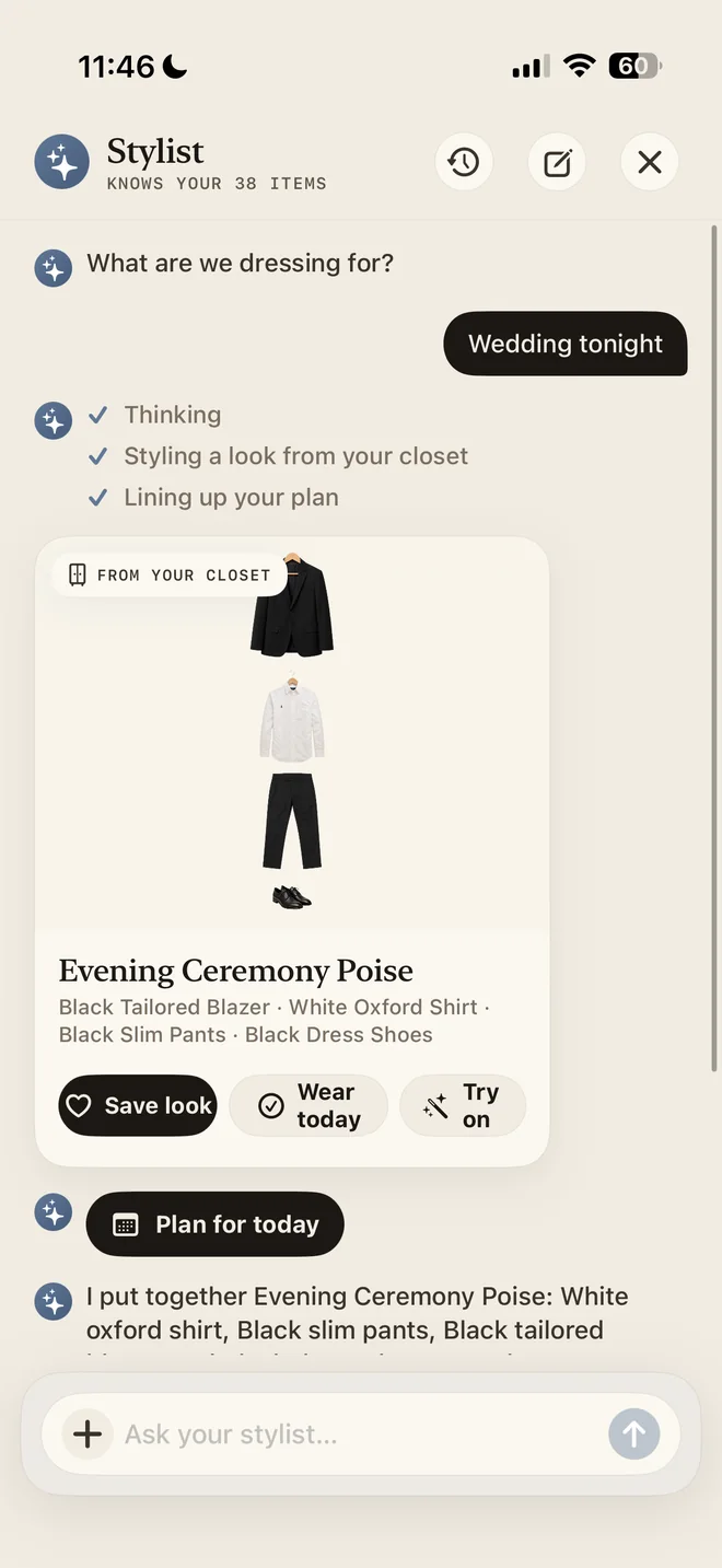 The Megu stylist chat building a look