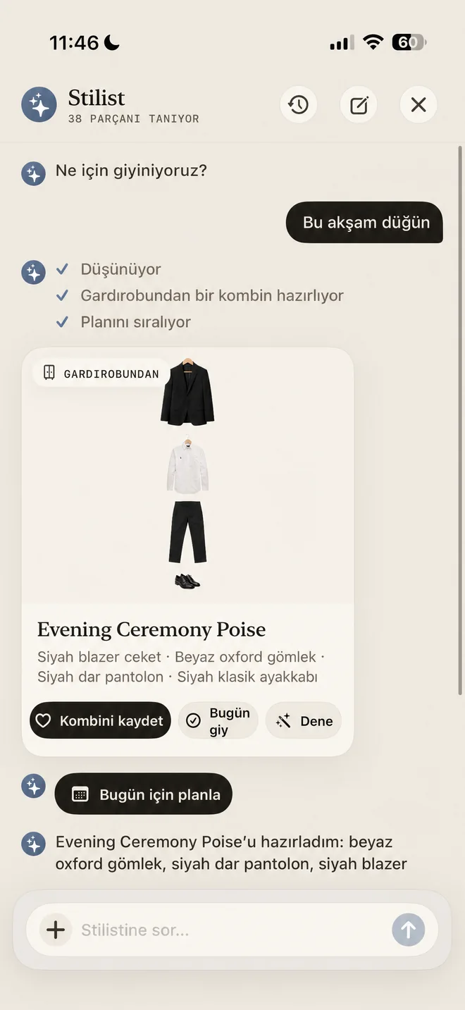 Kombin oluşturan Megu stilist sohbeti